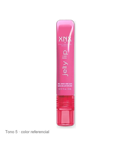 Brillo labial efecto gel Kiss Beauty XNX Full-Bodied Shine Gloss