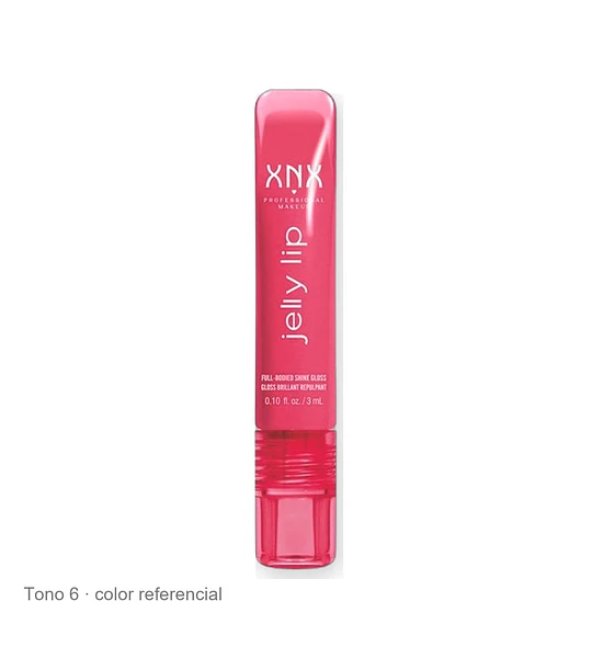 Brillo labial efecto gel Kiss Beauty XNX Full-Bodied Shine Gloss