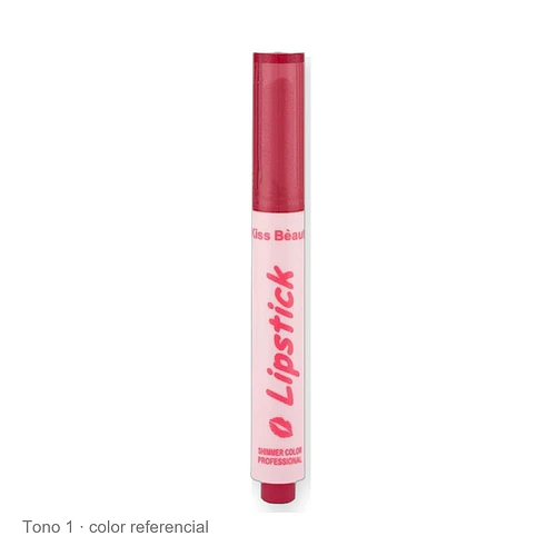 Labial Shimmer Plump Kiss Beauty con efecto brillante y voluminizador - Chuys Beautys | Chuys Beautys