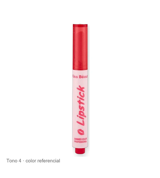 Labial Shimmer Plump Kiss Beauty con efecto brillante y voluminizador
