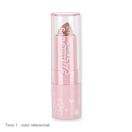 Labial Mate Altamente Pigmentado Kiss Beauty de Larga Duración - Chuys Beautys | Chuys Beautys