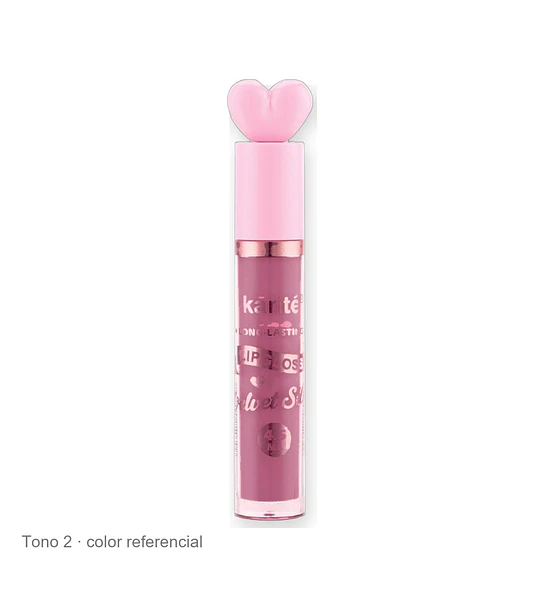 Brillo Labial Velvet Silky Larga Duración Kiss Beauty Karité