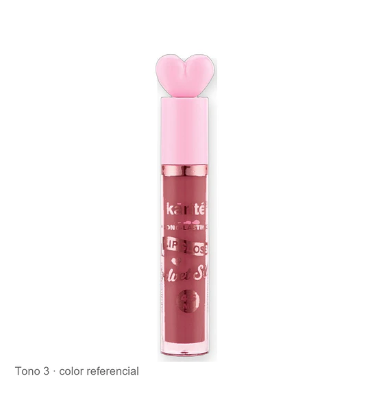 Brillo Labial Velvet Silky Larga Duración Kiss Beauty Karité