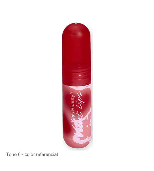 Lipgloss Velvet Lips Larga Duración Kiss Bèauty