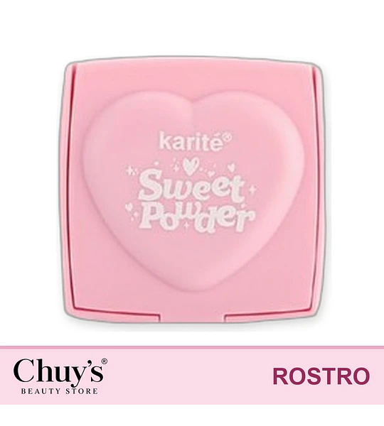 Polvo Compacto Kiss Beauty Sweet Powder Cobertura Impecable Larga Duración