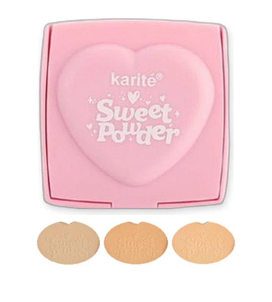 Polvo Compacto Kiss Beauty Sweet Powder Cobertura Impecable Larga Duración