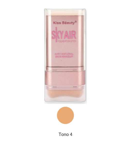 Foundation Stick Doble Cabezal Kiss Bèauty SKYAIR para Maquillaje Natural