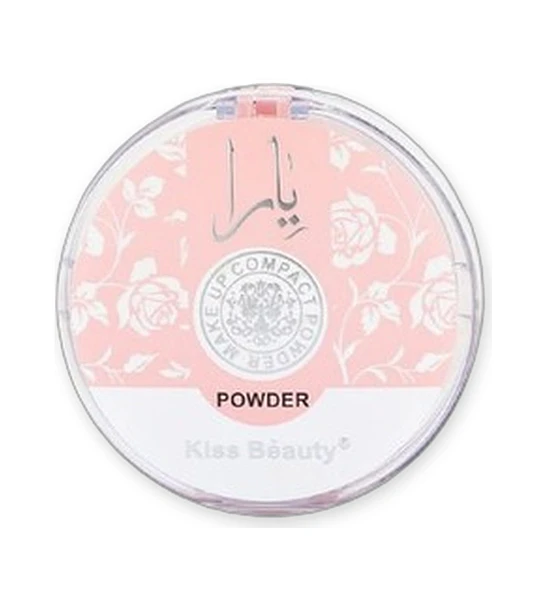 Polvo Compacto Matte Larga Duración Kiss Beauty 24H