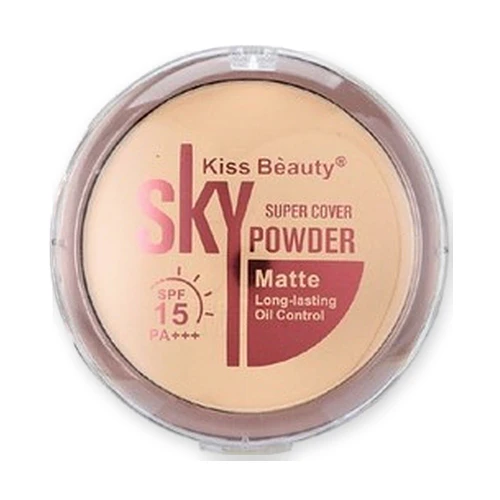 Polvo Compacto Super Cobertura Matte SPF 15 Kiss Bèauty - Chuys Beautys | Chuys Beautys