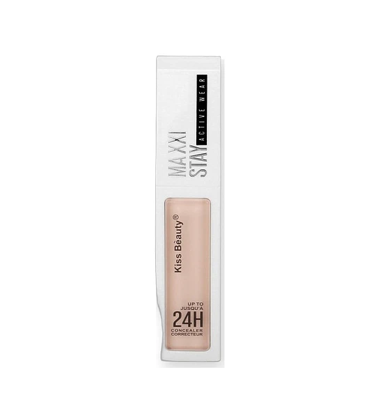 Corrector Líquido de Larga Duración Kiss Beauty Maxxi Stay Active Wear