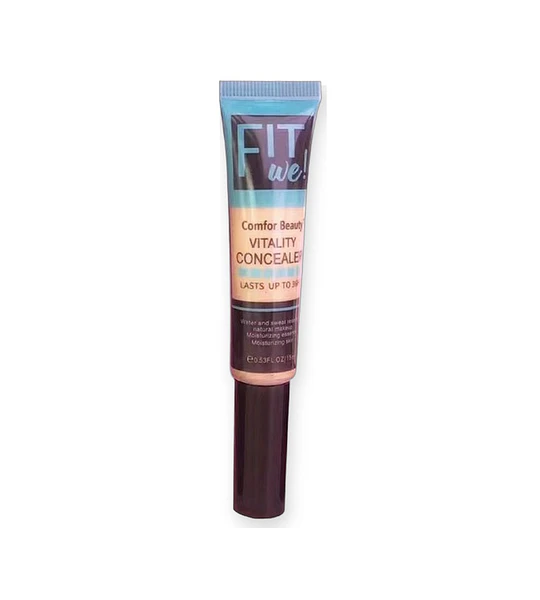 Corrector de Vitalidad Kiss Beauty FIT we! Larga Duración 36H