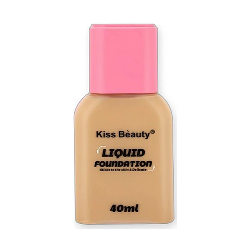 Base Líquida Delicada Kiss Bèauty con Acabado Natural - Chuys Beautys | Chuys Beautys