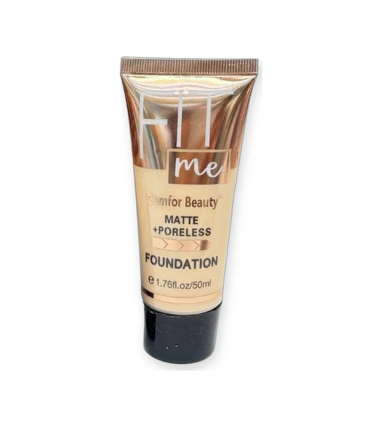 Base Líquida Comfor Beauty Fit Me Matte + Poreless Oil-Free