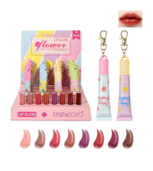 Brillos Labiales Con Llavero