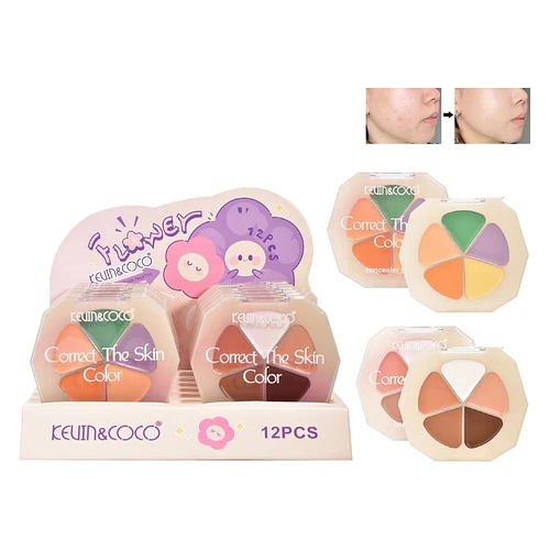 Corrector En Crema De 5 Colores (3 Tonos) - Chuys Beautys | Chuys Beautys
