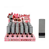 Lápiz Labial Matte Lover Drohoo de Kiss Bèauty con Diseño Houndstooth 1
