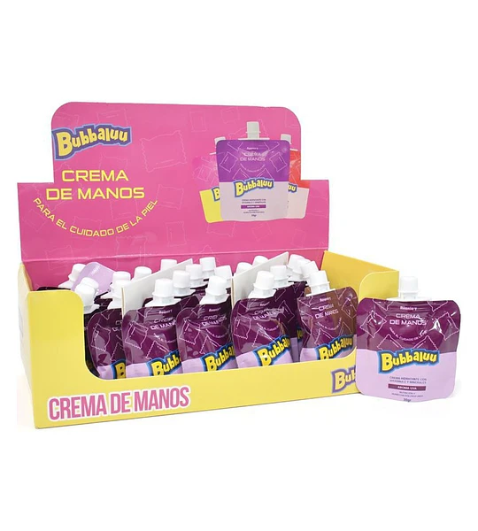 Crema de Manos BUBBALUU Uva
