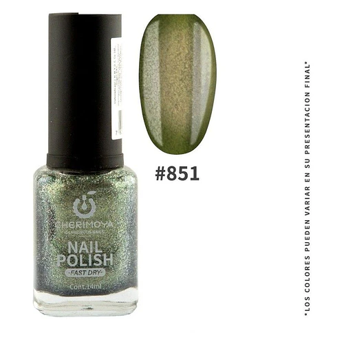 Esmalte de Uñas Cherimoya Nail Polish Fast Dry #851 - Chuys Beautys | Chuys Beautys