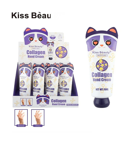 Crema de Manos Hidratante con Colágeno Kiss Bèauty Skin Clinic