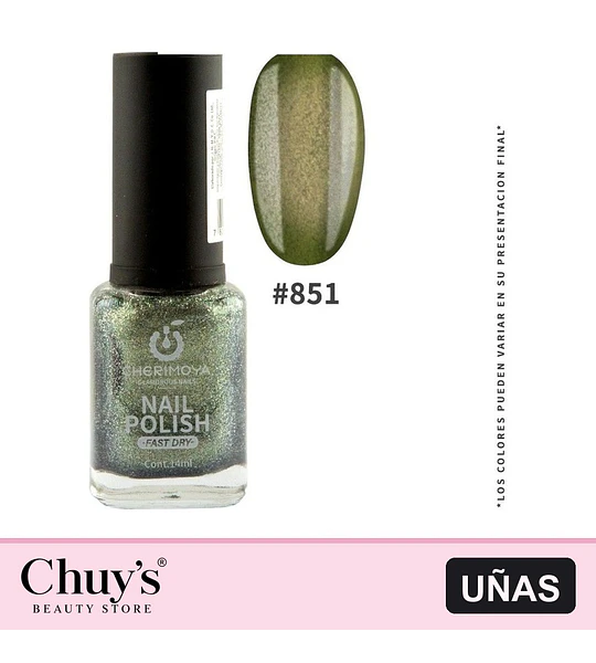 Esmalte de Uñas Cherimoya Nail Polish Fast Dry #851