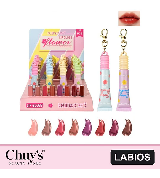 Brillos Labiales Con Llavero