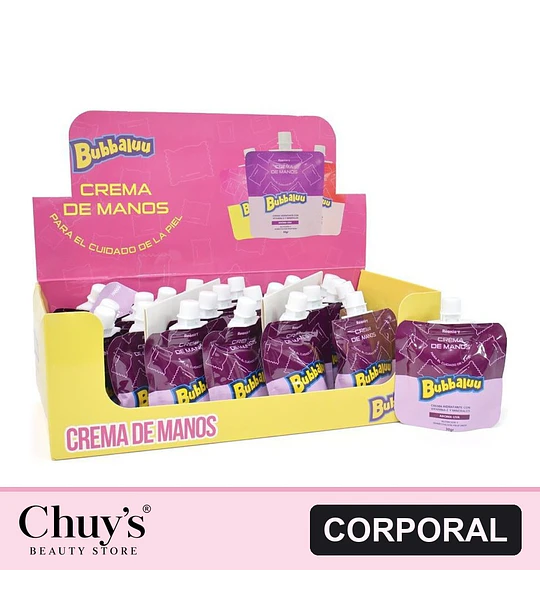 Crema de Manos BUBBALUU Uva