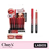 Lápiz Labial Velvet Kiss Bèauty para Delineado y Relleno de Labios 2