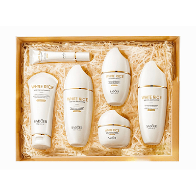 SET DE 6 PASOS NIACINAMIDA + ARROZ