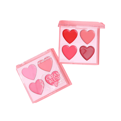 CUARTETO DE RUBOR EN CREMA