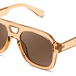 LENTES CON DOBLE PUENTE ESTILO AVIADOR