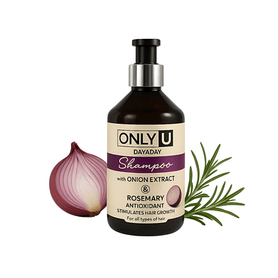 SHAMPOO DE CEBOLLA Y ROMERO