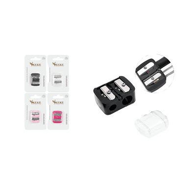 SACA PUNTAS COSMÉTICO DOBLE