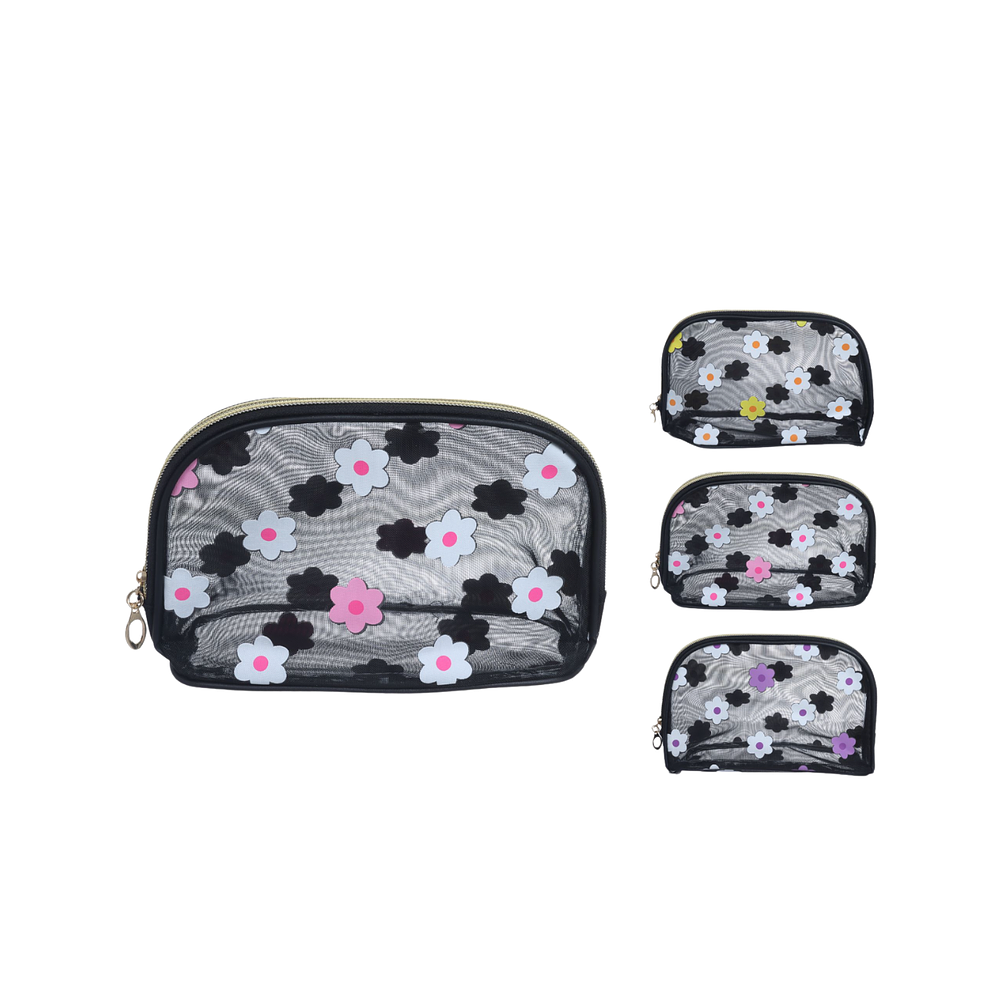 COSMETIQUERO MALLA FLOR