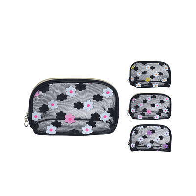 COSMETIQUERO MALLA FLOR