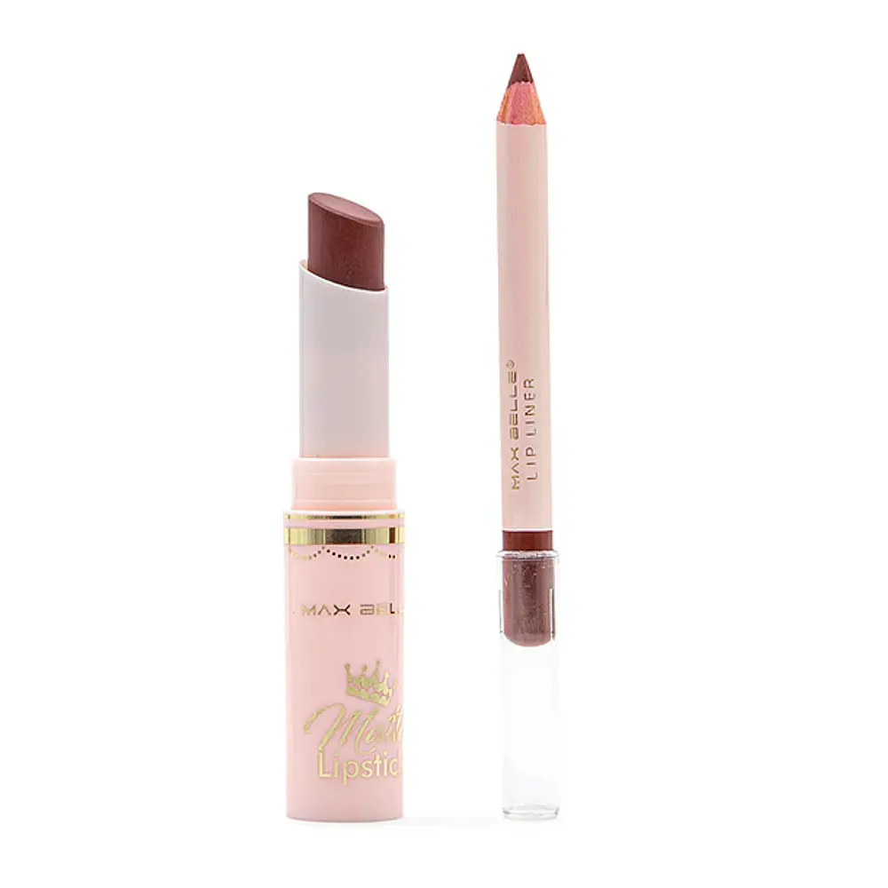 LABIAL EN BARRA MATTE + LÁPIZ LABIAL