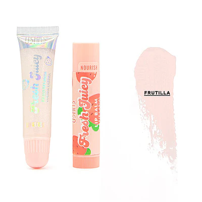 LIP GLOSS + BÁLSAMO DE LABIOS