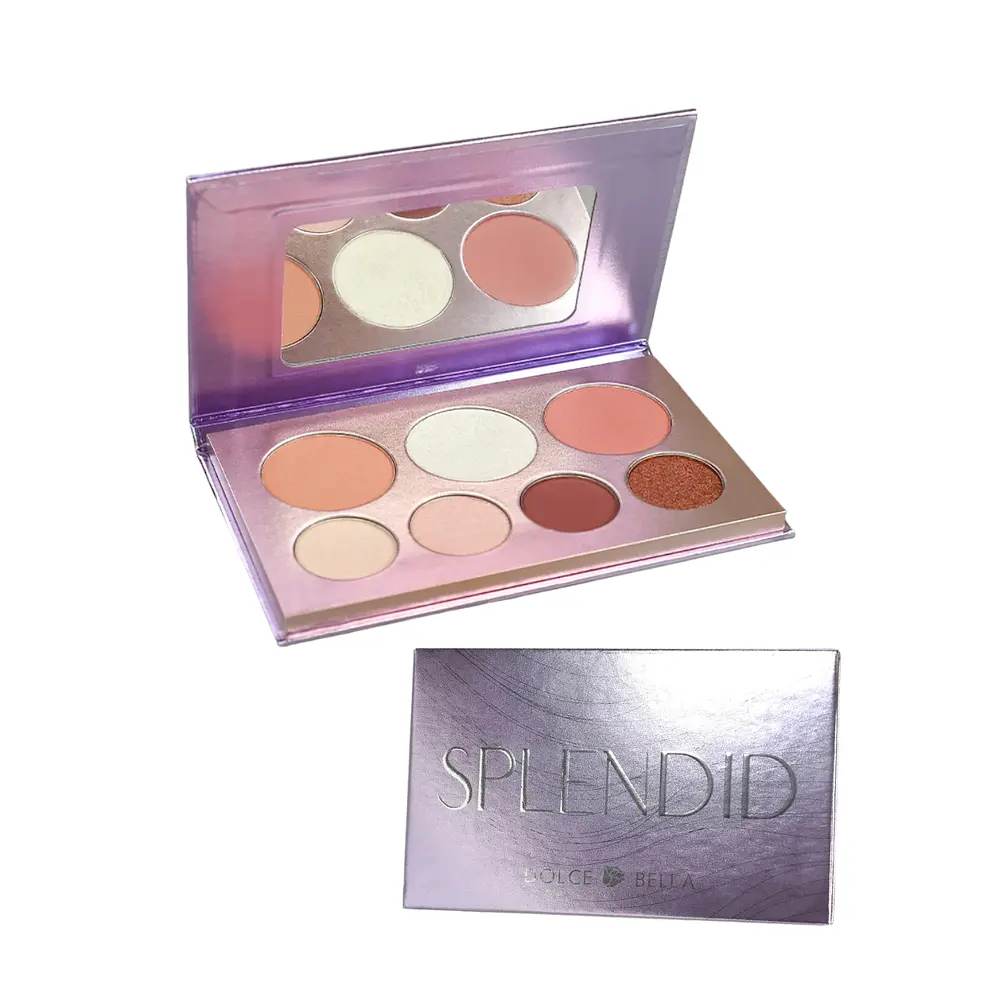 PALETA DE SOMBRAS, RUBOR E ILUMINADOR