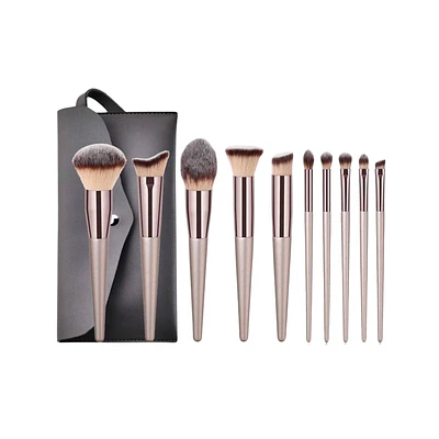 SET DE BROCHAS + COSMETIQUERO