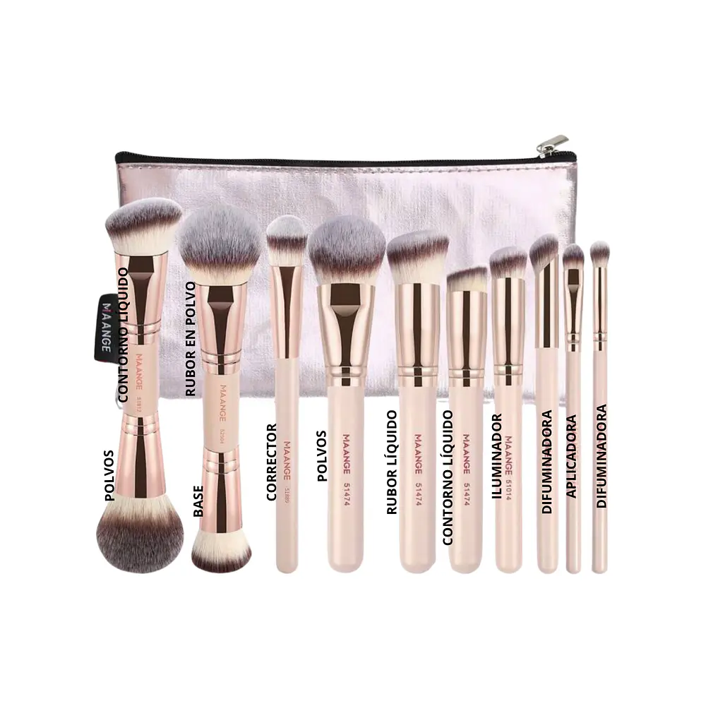 BROCHAS CALIDAD PREMIUM + ESTUCHE