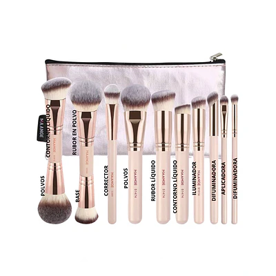 BROCHAS CALIDAD PREMIUM + ESTUCHE