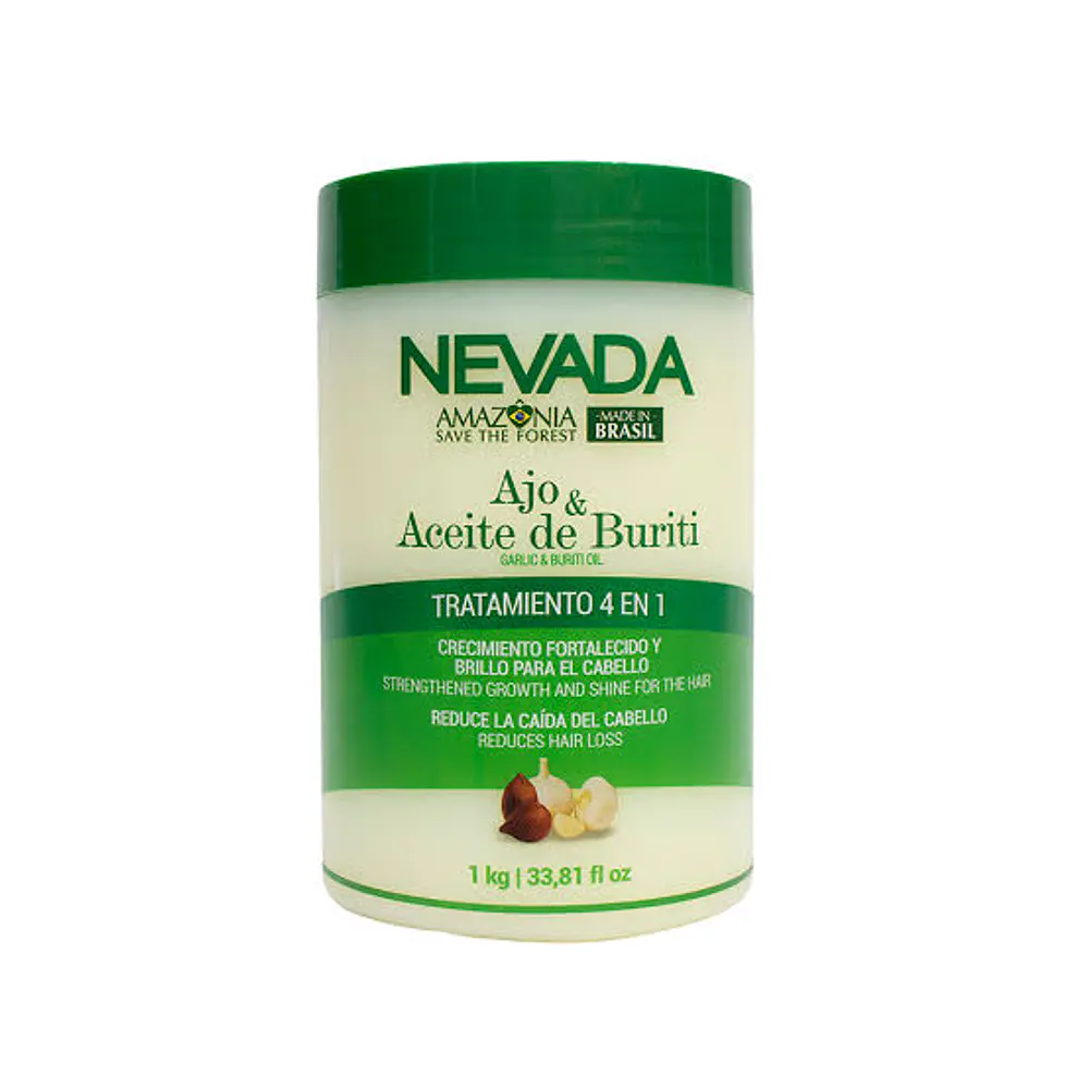 TRATAMIENTO 4 en 1 AJO Y ACEITE DE BURITI