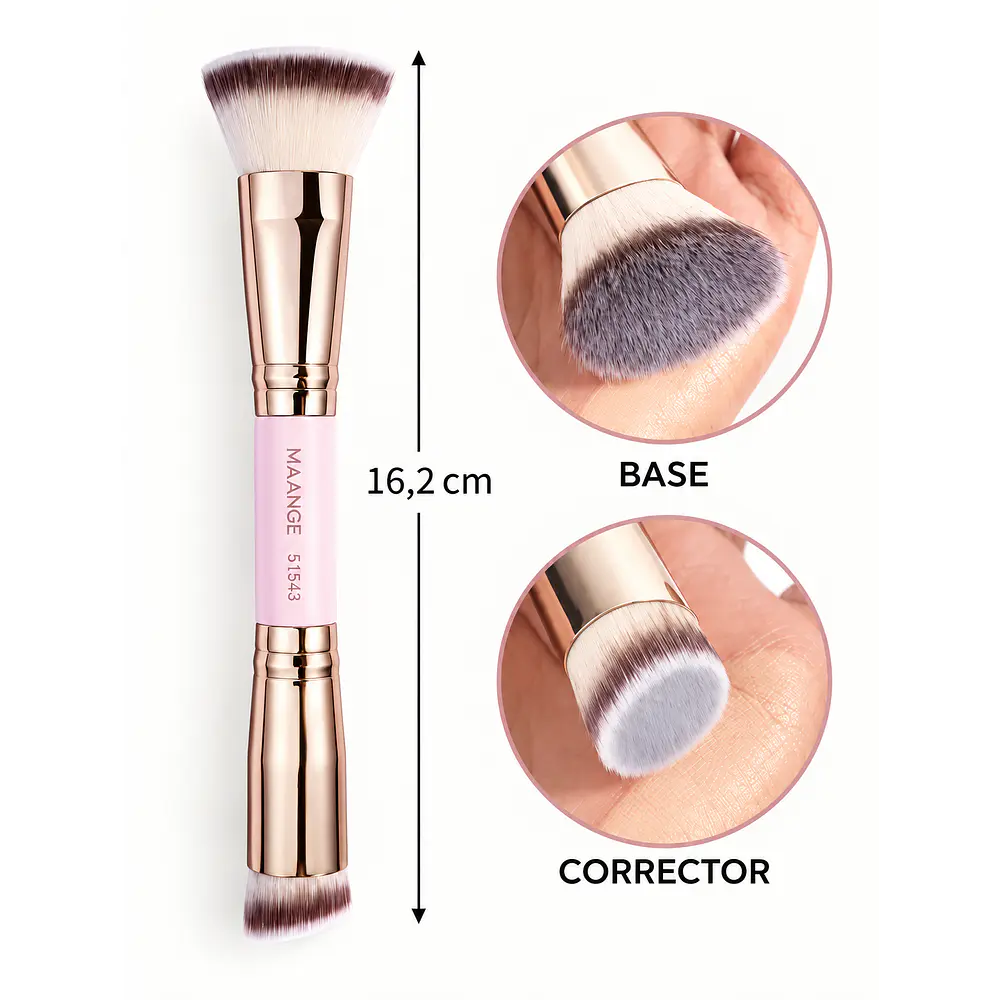 BROCHA DUO CORRECTOR Y BASE