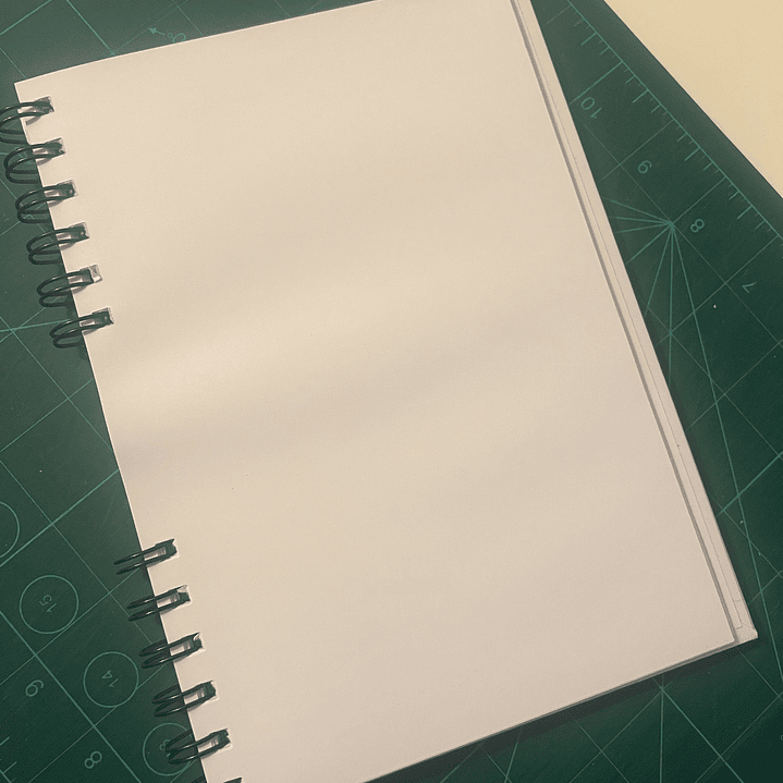 Bloco de notas - Corvo e Rosas 3