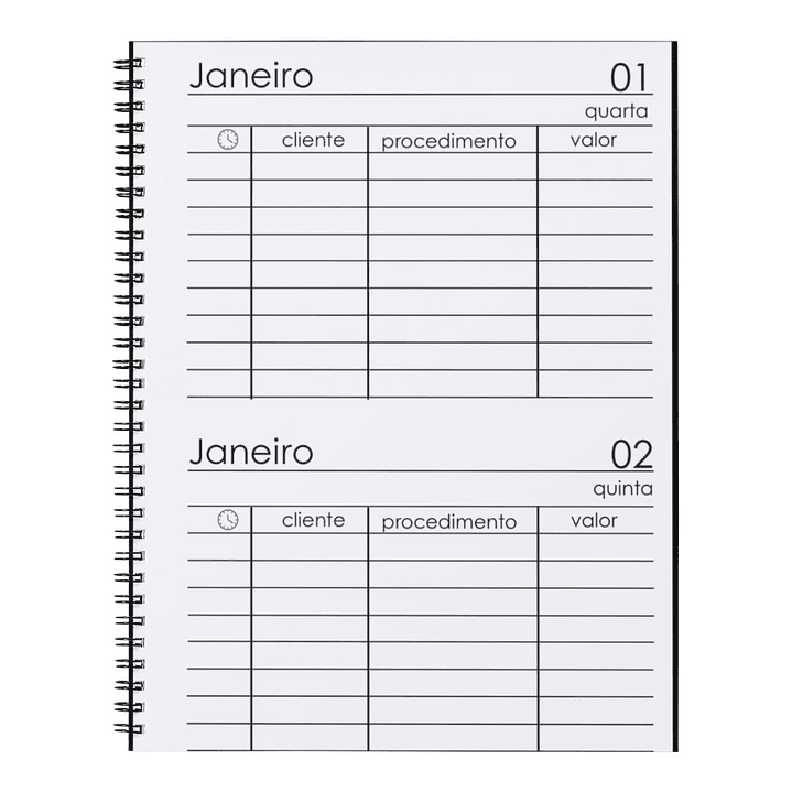 Agenda de manicure/cabeleireiro 5