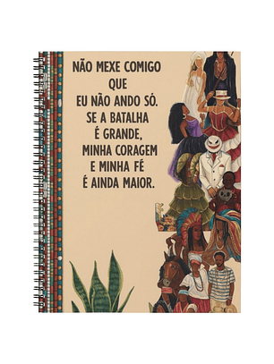 Bloco de notas - Não ando só