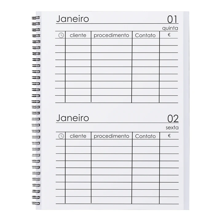 Agenda de manicure/cabeleireiro 2027 6