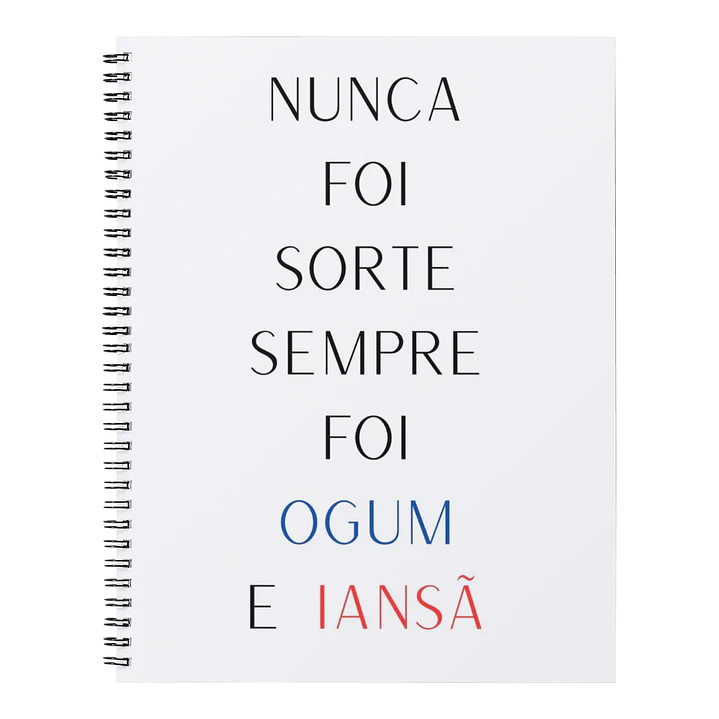 Bloco de notas  - Nunca foi Sorte 1
