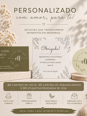 Pack Personalizado para Negócios