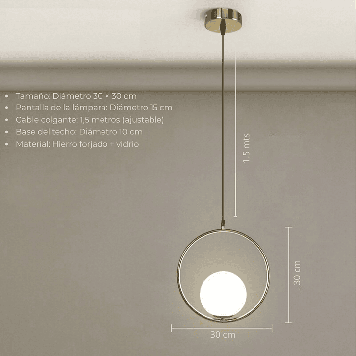 Lámpara Colgante Aura 2