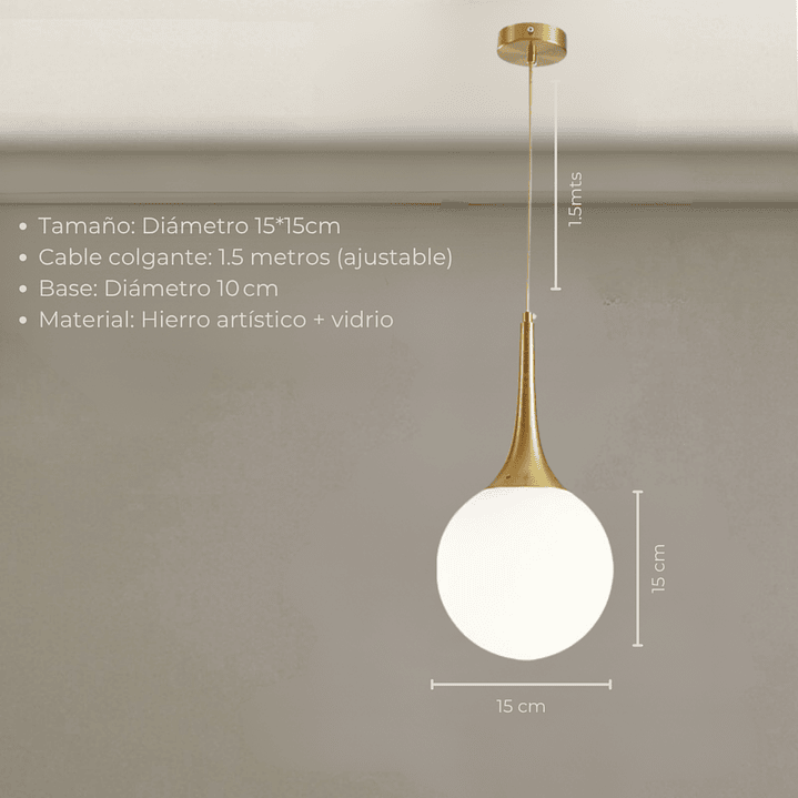 Lámpara Colgante Venus 2